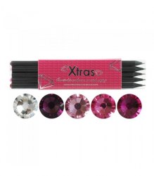 Swarovski Crystal Pencils Pink Set Trinity Xtras / Набір олівців