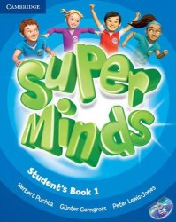 Super Minds 1 Student's Book with DVD-ROM Cambridge University Press / Підручник для учня