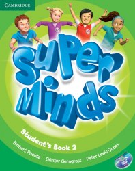 Super Minds 2 Student's Book with DVD-ROM Cambridge University Press / Підручник для учня