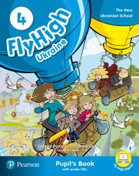 Fly High 4 Ukraine Pupil's Book Pearson / Підручник для учня, видання для України