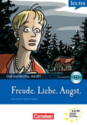 DaF-Krimis: A2/B1 Freude, Liebe, Angst mit Audio CD Cornelsen / Книга для читання