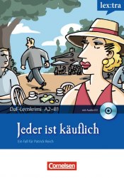 DaF-Krimis: A2/B1 Jeder ist kauflich mit Audio CD Cornelsen / Книга для читання