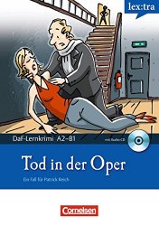 DaF-Krimis: A2/B1 Tod in der Oper mit Audio CD Cornelsen / Книга для читання