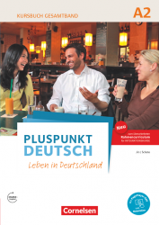 Pluspunkt Deutsch NEU A2 Kursbuch mit interaktiven Übungen mit Video-DVD Cornelsen / Підручник для учня