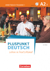 Pluspunkt Deutsch NEU A2/1 Arbeitsbuch mit Audio-CDs Cornelsen / Робочий зошит