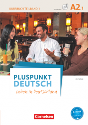 Pluspunkt Deutsch NEU A2/1 Kursbuch mit Video-DVD Cornelsen / Підручник для учня