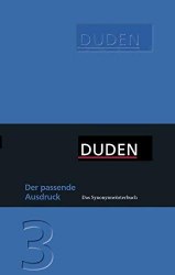 Banderolewörterbuch 3: Der passende Ausdruck Duden / Словник