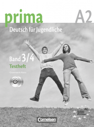 Prima Deutsch fur Jugendliche 3/4 (A2) Testvorbereitungsheft und Modelltest Fit in Deutsch 1 + CD Cornelsen / Тестові завдання
