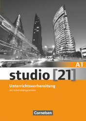 Studio 21 A1 Unterrichtsvorbereitung (Print) mit Arbeitsblattgenerator Cornelsen / Підручник для вчителя