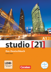 Studio 21 A1/2 Deutschbuch mit DVD-ROM Cornelsen / Підручник + зошит (частина 2)