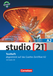 Studio 21 A2 Testheft mit Audio CD Cornelsen / Тестові завдання