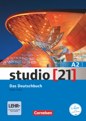 Studio 21 A2/1 Deutschbuch mit DVD-ROM Cornelsen / Підручник + зошит (частина 1)