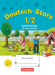 Deutsch-Stars 1/2 Lesetraining Tierfreunde Cornelsen / Книга для читання