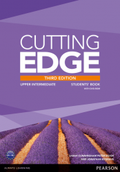 Cutting Edge 3rd Edition Upper-Intermediate Students' Book with DVD + MyEnglishLab Pearson / Підручник + онлайн зошит
