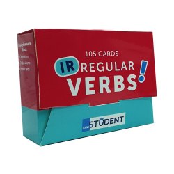 Картки для вивчення англійських слів Irregular Verbs English Student / Картки