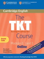 The TKT Course 2nd Edition Online. Trainee Version Access Code Card Cambridge University Press / Код доступу
