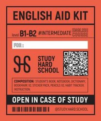 English Aid Kit B1-B2 Intermediate/Upper-Intermediate (UA) Study Hard Books / Набір книг