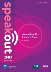 Speakout (2nd Edition) Intermediate Plus Student's Book with DVD Pearson / Підручник для учня