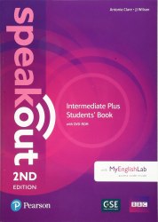 Speakout (2nd Edition) Intermediate Plus Student's Book with DVD + MyEnglishLab Pearson / Підручник + онлайн зошит