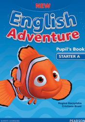 New English Adventure Starter A Pupil's Book + DVD Pearson / Підручник для учня