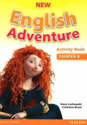 New English Adventure Starter B Activity Book + Song СD Pearson / Робочий зошит