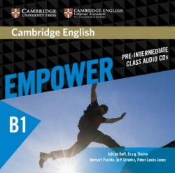 Cambridge English Empower Pre-Intermediate Class Audio CDs Cambridge University Press / Аудіо диск
