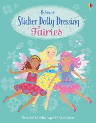 Sticker Dolly Dressing: Fairies Usborne / Книга з наклейками