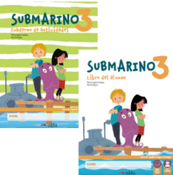 Submarino 3 Pack: Libro del alumno + Cuaderno de ejercicios + Audio descargable Edelsa / Підручник + зошит