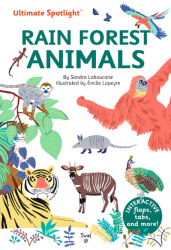 Ultimate Spotlight: Rain Forest Animals Twirl Books / Розкладна книга