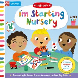 Big Steps: I'm Starting Nursery Campbell Books / Книга з рухомими елементами