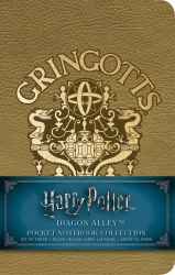 Harry Potter: Diagon Alley Pocket Notebook Collection Insight Editions / Набір блокнотів