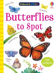 Butterflies to Spot Usborne / Книга з наклейками