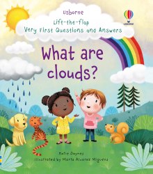 Lift-the-flap Very First Questions and Answers: What are Clouds? Usborne / Книга з віконцями