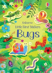 Little First Stickers: Bugs Usborne / Книга з наклейками
