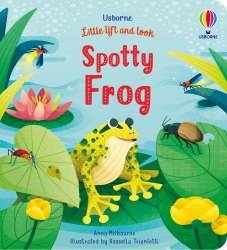 Little Lift and Look: Spotty Frog Usborne / Книга з віконцями