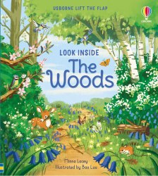 Look inside the Woods Usborne / Книга з віконцями