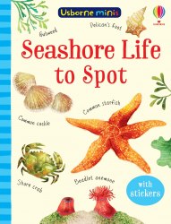 Seashore Life to Spot Usborne / Книга з наклейками