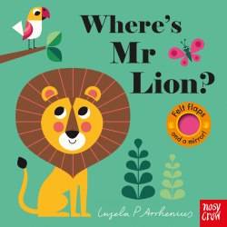 Where's Mr Lion? Nosy Crow / Книга з віконцями