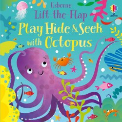 Lift-the-Flap Play Hide and Seek with Octopus Usborne / Книга з віконцями
