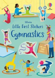 Little First Stickers: Gymnastics Usborne / Книга з наклейками