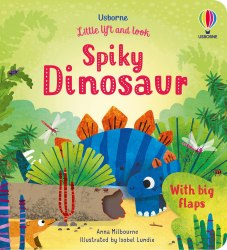 Little Lift and Look: Spiky Dinosaur Usborne / Книга з віконцями
