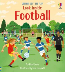 Look Inside Football Usborne / Книга з віконцями