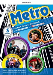 Metro Starter Student's Book and Workbook Pack with Online Homework Oxford University Press / Підручник + зошит