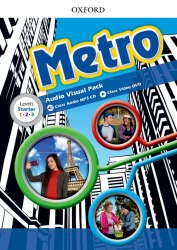 Metro Audio Visual Pack (all levels) Oxford University Press / DVD+CD диски на всі рівні