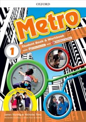 Metro 1 Student's Book and Workbook Pack with Online Homework Oxford University Press / Підручник + зошит