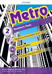 Metro 2 Teacher's Book Oxford University Press / Підручник для вчителя