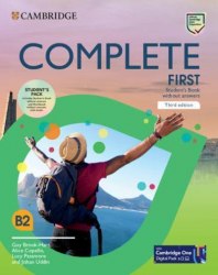 Complete First Third Edition Student's Pack Cambridge University Press / Набір книг без відповідей