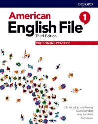 American English File Third Edition 1 Student's Book with Online Practice Oxford University Press / Підручник для учня