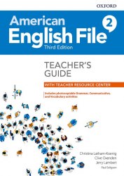 American English File Third Edition 2 Teacher's Book with Teacher Resource Center Oxford University Press / Підручник для вчителя