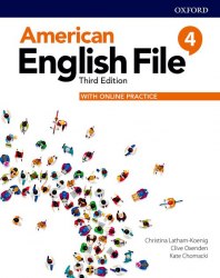 American English File Third Edition 4 Student's Book with Online Practice Oxford University Press / Підручник для учня